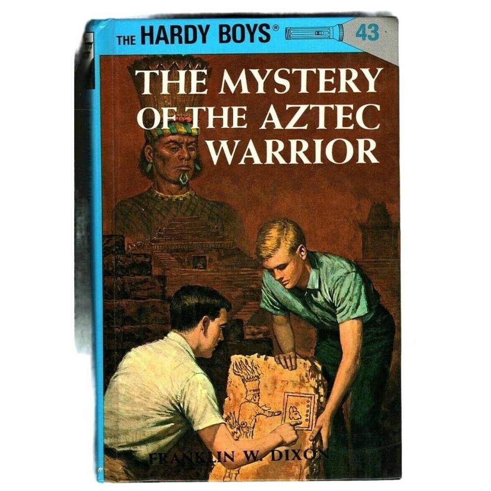 The Hardy Boys 43 The Mystery of the Aztec Warrior Frank Dixon 1990 Hardcover